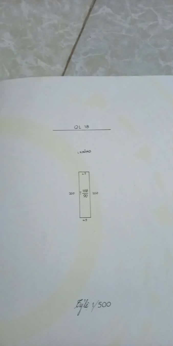 Đất mặt tiền Quốc lộ 18, phường Hoàng Tiến, 90m² giá 1.95 tỷ - Kinh doanh sầm uất!