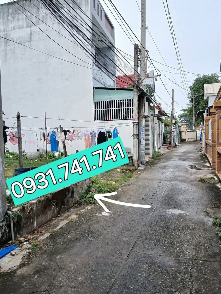 Bán lô đất hẻm 1475 đường 30/4, phường 12, Vũng Tàu, 79m² - Hướng Tây, giá 2.999 tỷ