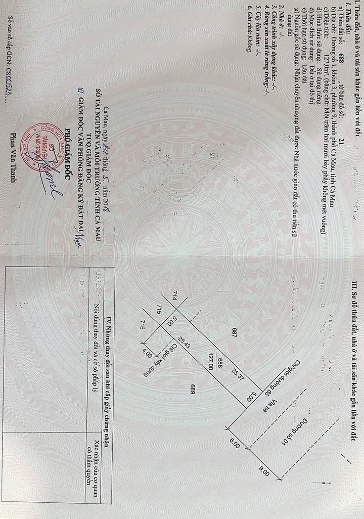 Đất nền Châu Văn Liêm, An Xuyên, 126m² giá 3 tỷ - Cơ hội đầu tư hấp dẫn!