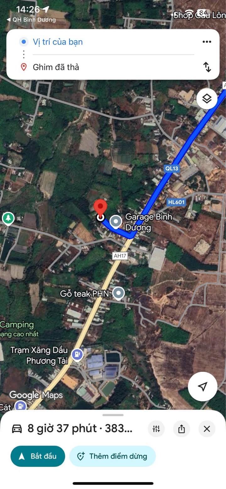 Đất nền Lai Hưng Bàu Bàng 140m² giá 800 triệu - Cơ hội đầu tư sinh lời!