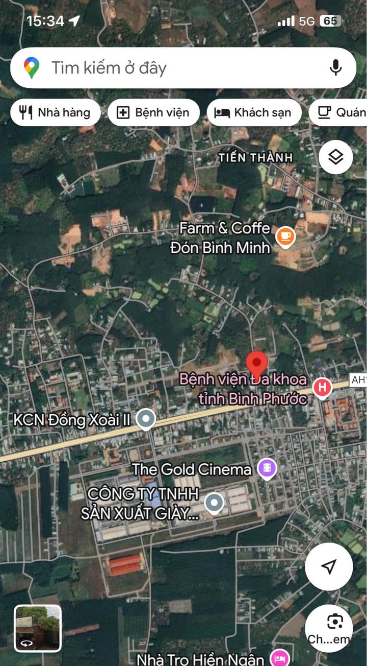 Đất nền Tiến Thành, Đồng Xoài 737m² giá 3.5 tỷ - Cơ hội đầu tư hấp dẫn!