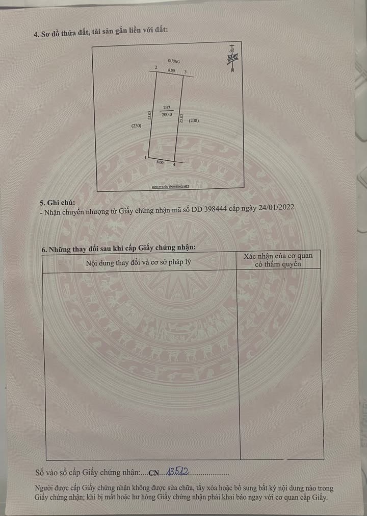 Đất nền 200m² chính chủ tại Thành Vinh, Nghệ An - Pháp lý rõ ràng, đầu tư sinh lời!