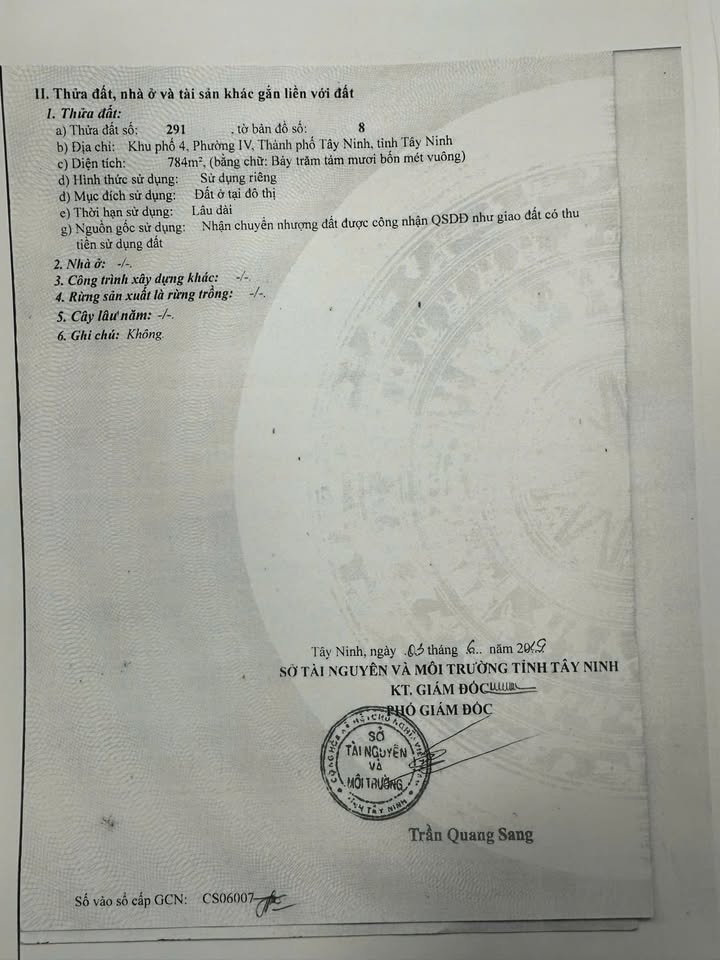 Nhà trọ 20 phòng khu phố 4, phường 4, Tây Ninh 784m² giá 4 tỷ - Cơ hội đầu tư sinh lời!