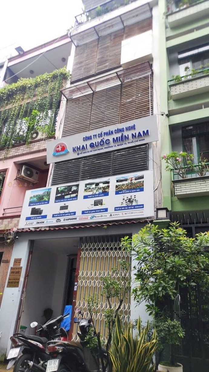 Nhà nguyên căn cho thuê đường Sư Vạn Hạnh, Q.10 - Diện tích 56m², Giá 24 triệu/tháng