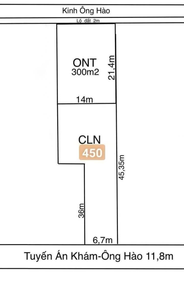 Đất nền thổ cư nghỉ dưỡng Trường Long Phong Điền 750m² giá 2.1 tỷ - Cần bán gấp!