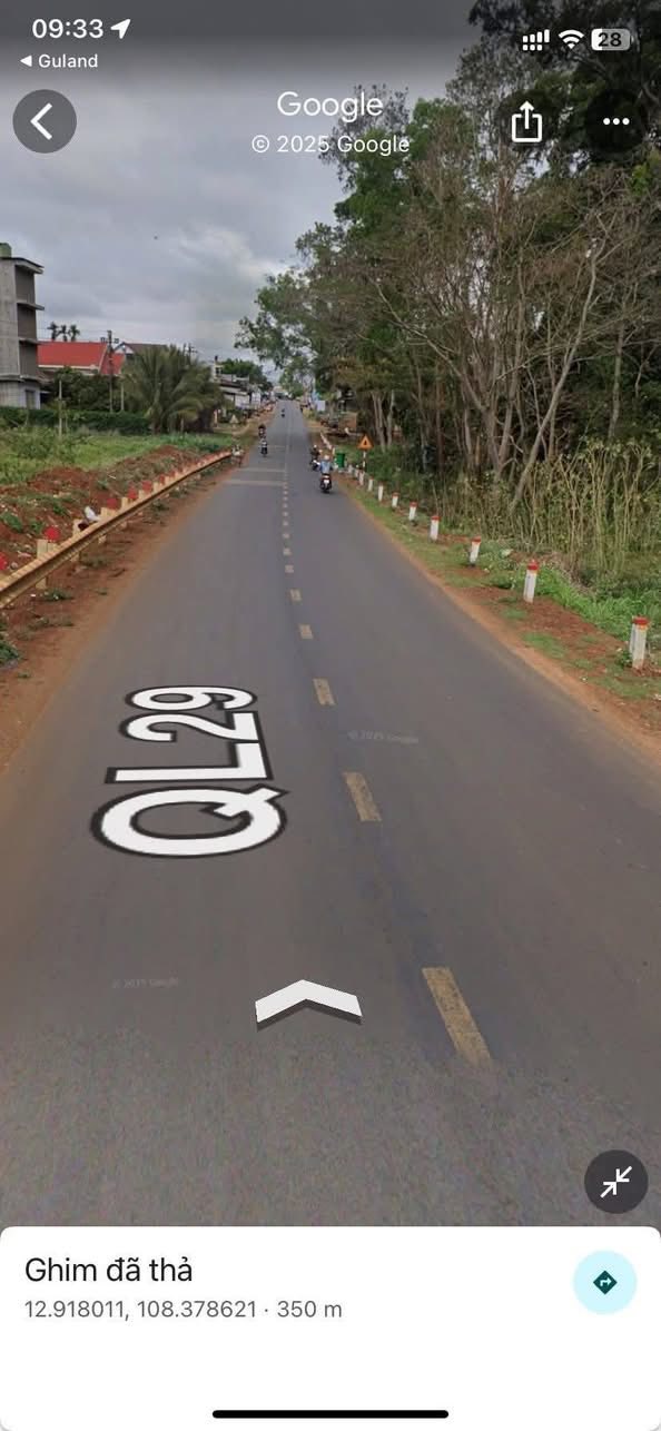 Đất nền Quốc lộ 29 - Phú Xuân, Đắk Lắk 280m² giá 8.12 tỷ - Cơ hội đầu tư hấp dẫn!