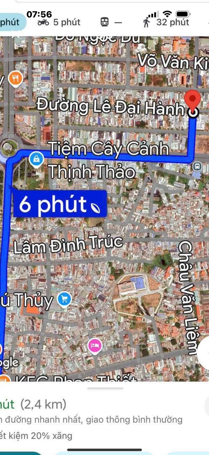 Đất nền góc 2 mặt tiền Châu Văn Liêm, Lê Đại Hành, 162,5m² - Cơ hội đầu tư tuyệt vời!