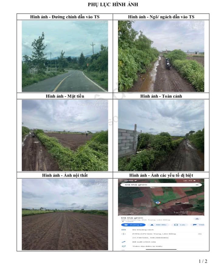 Đất nền N'thol Hạ, Đức Trọng 2534m² giá 1.65 tỷ - Cơ hội đầu tư hấp dẫn!