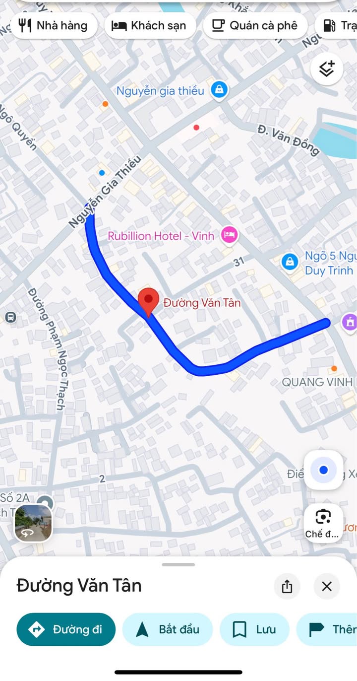 Đất mặt đường Văn Tân, phường Hưng Dũng, TP Vinh 90m² - Chính chủ bán nhanh!