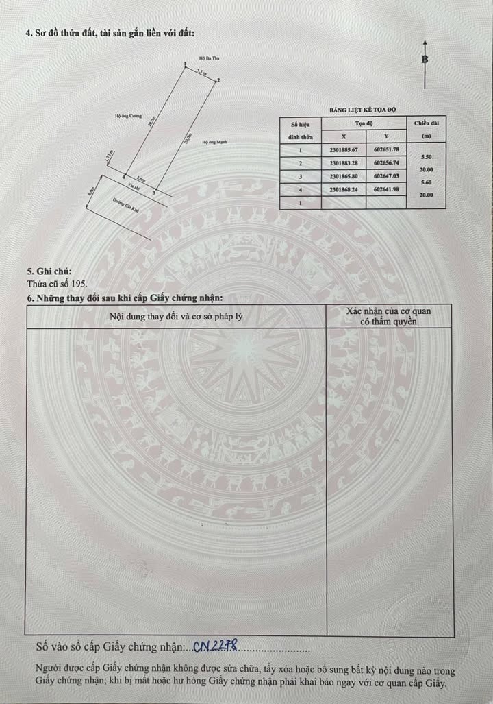 Đất mặt đường Nhà Mạc, Tràng Cát 110.8m² giá chỉ 3.55 tỷ - Đầu tư hấp dẫn!
