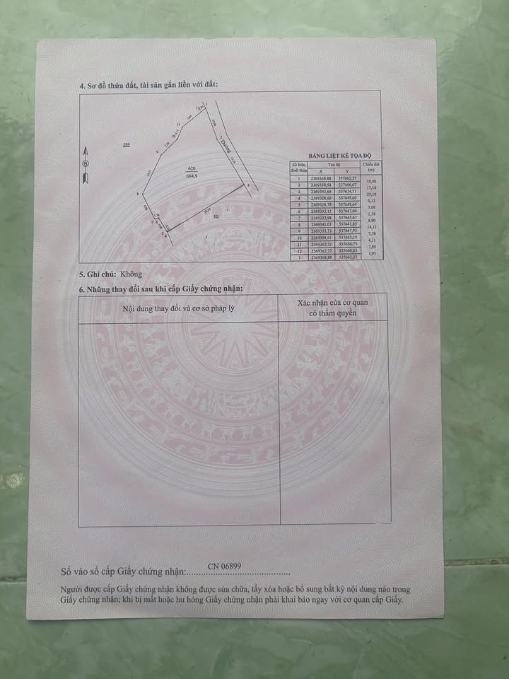 Đất thổ cư 684m² tại Khu Tân Lập, Cẩm Khê - Pháp lý rõ ràng, giao thông thuận tiện