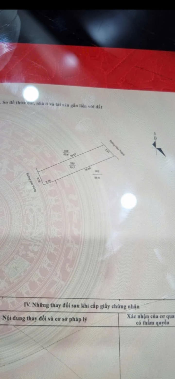 Bán đất mặt phố Hào Thành, phường Nguyễn Trãi, 70.7m² - Đầu tư sinh lời hấp dẫn!