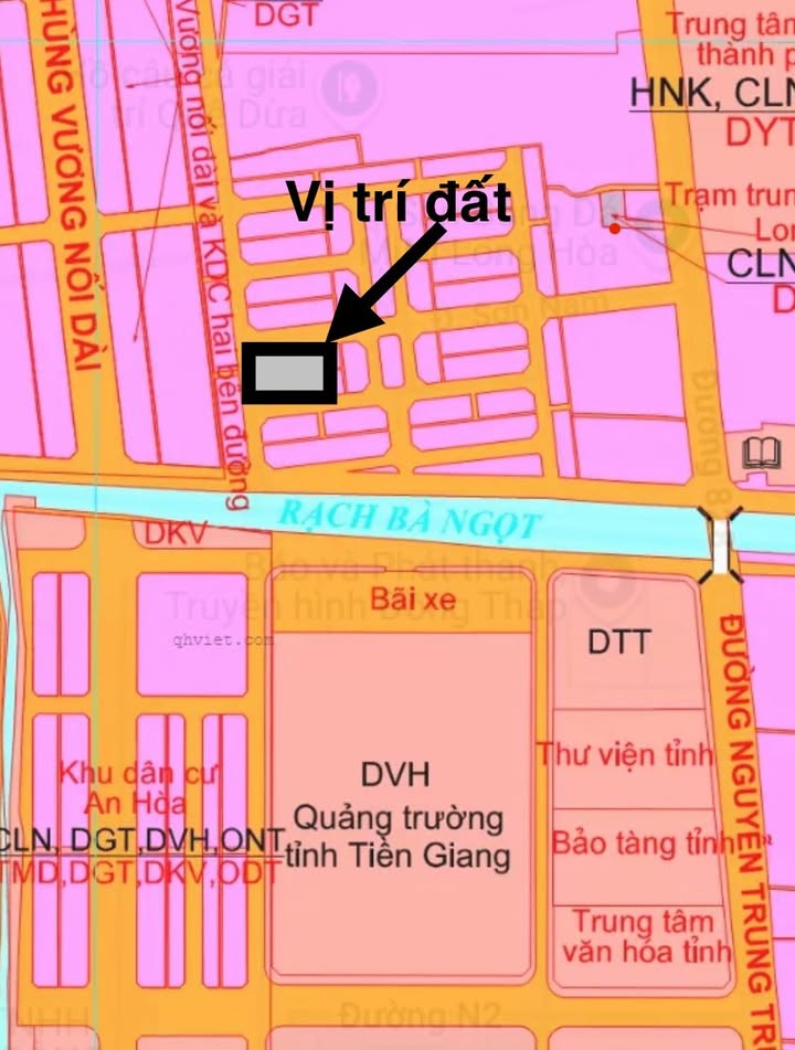 Đất nền góc 2 mặt đường Sơn Nam, Đạo Thạnh, 160m² giá 4 tỷ - Tiềm năng đầu tư cao!