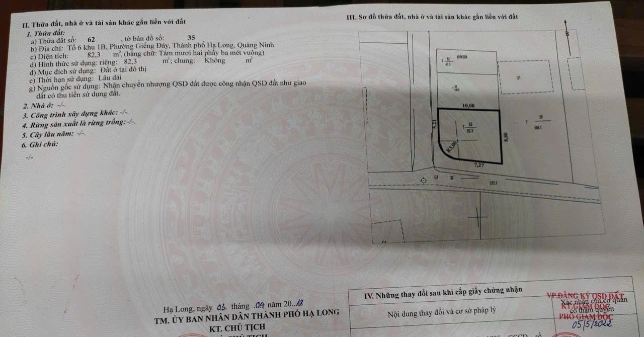 Đất nền khu 1 Ba Lan, 82.3m², giá 2.5 tỷ - Lô góc hai mặt tiền, đầu tư tuyệt vời!
