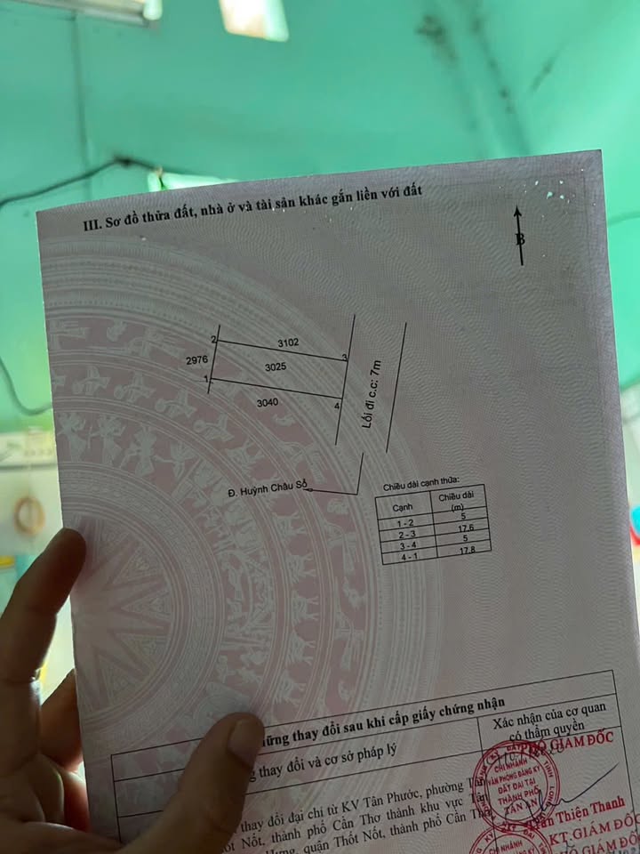 Đất nền KDC Phường 6, Tân An 90m² giá 1.25 tỷ - Xây dựng tự do!