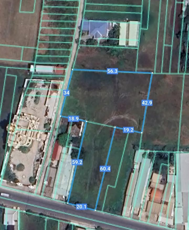 Đất vườn 3373m² mặt tiền TL 825, Đức Hòa - Giá 18 tỷ - Cơ hội đầu tư tuyệt vời!