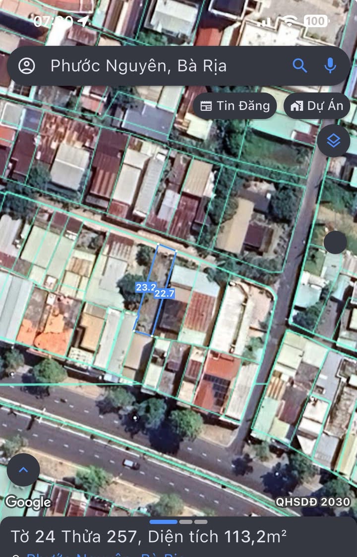 Đất nền mặt tiền nhựa nhánh Phường Phước Nguyên 115m² giá 2 tỷ - Đầu tư sinh lời ngay!