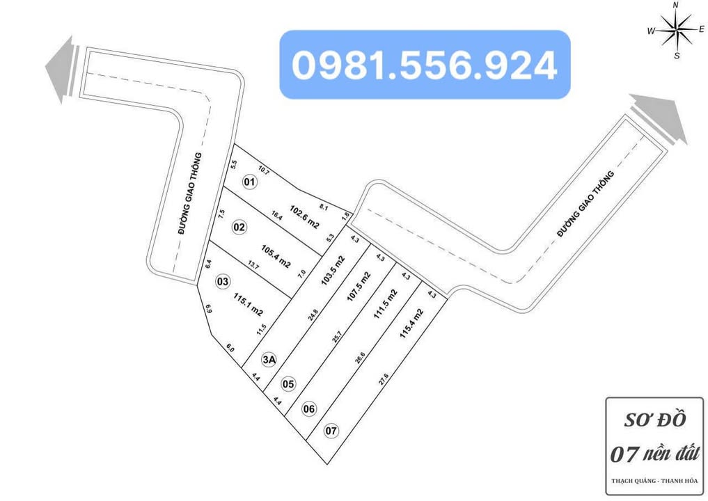 Đất thổ cư Thạch Quảng, Thạch Thành 125m² chỉ 100 triệu - Đầu tư sinh lời ngay!