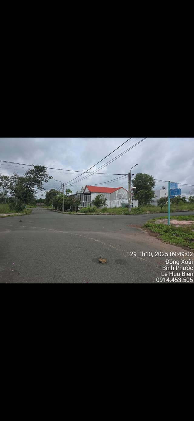 Đất nền góc 2 mặt tiền tại Tân Phú, Bình Phước 220m² giá 1.9 tỷ - Đầu tư sinh lời ngay!