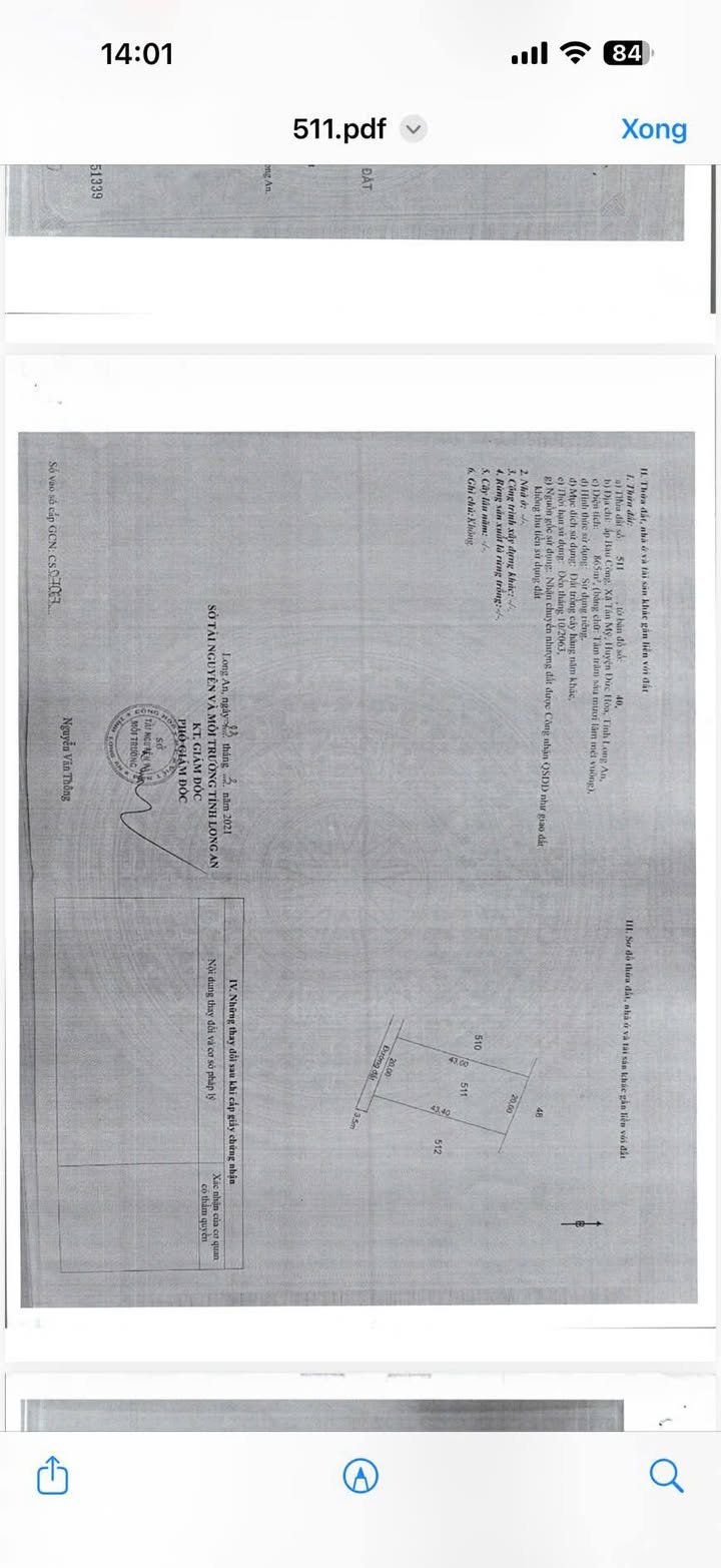 Đất vườn 645m² xã Tân Mỹ, huyện Đức Hòa - Giá 51.6 tỷ - Đầu tư sinh lời hấp dẫn!