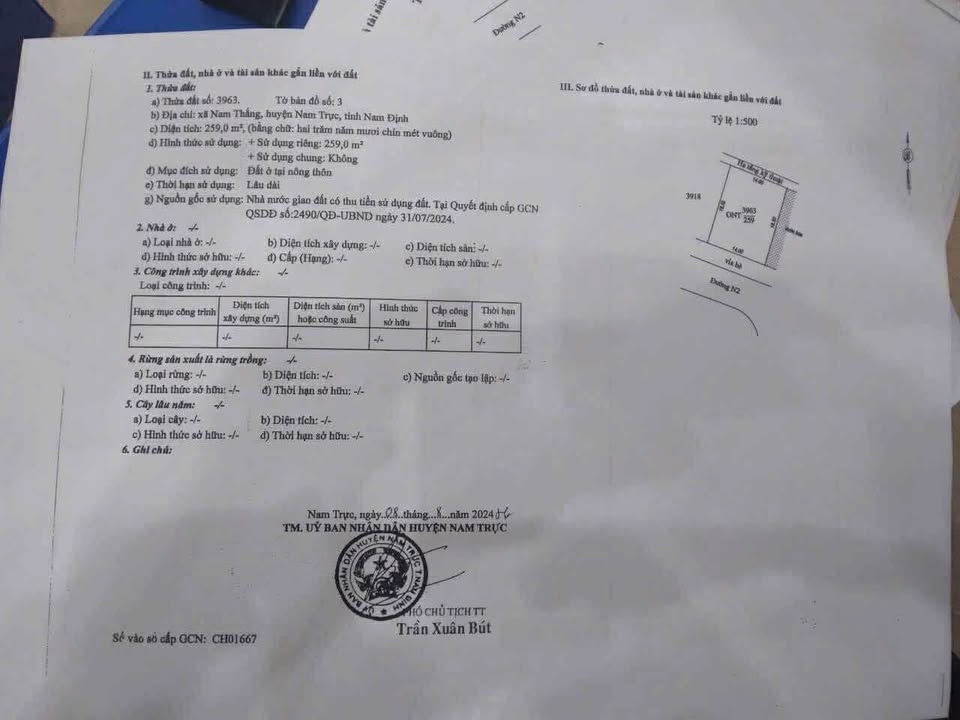 Đất nền biệt thự Nam Thắng 259m² giá 2 tỷ - View cạnh vườn hoa lý tưởng!