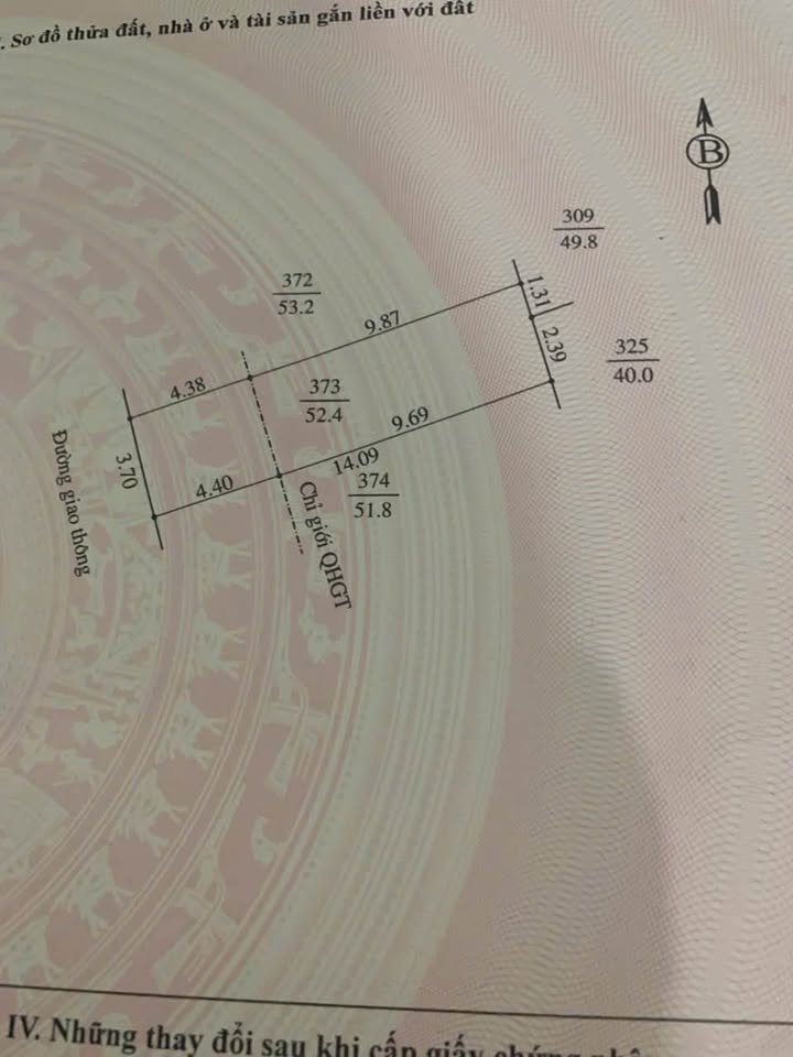 Đất nền chính chủ tại ngõ 26 Phan Chu Chinh 52.4m² giá 1.37 tỷ - Sổ hồng rõ ràng!