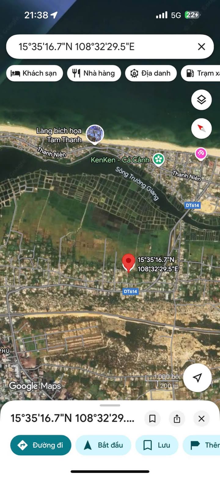 Đất trồng cây lâu năm xã Tam Phú, Tam Kỳ 2100m² giá 1.8 tỷ - Cơ hội đầu tư hấp dẫn!