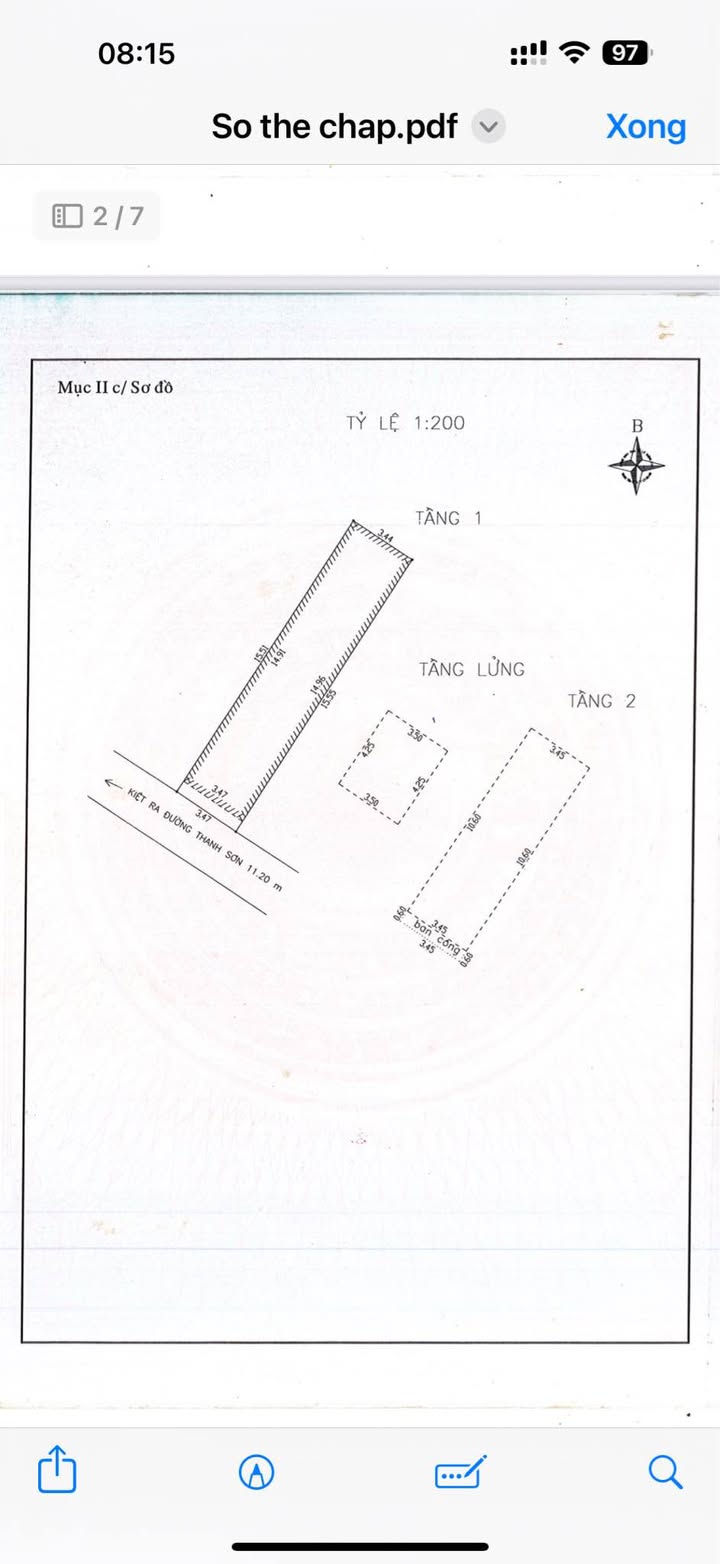 Nhà 2.5 tầng 32/3 Thanh Sơn, Hải Châu, Đà Nẵng 53m² giá 4.35 tỷ - Sẵn sàng vào ở ngay!
