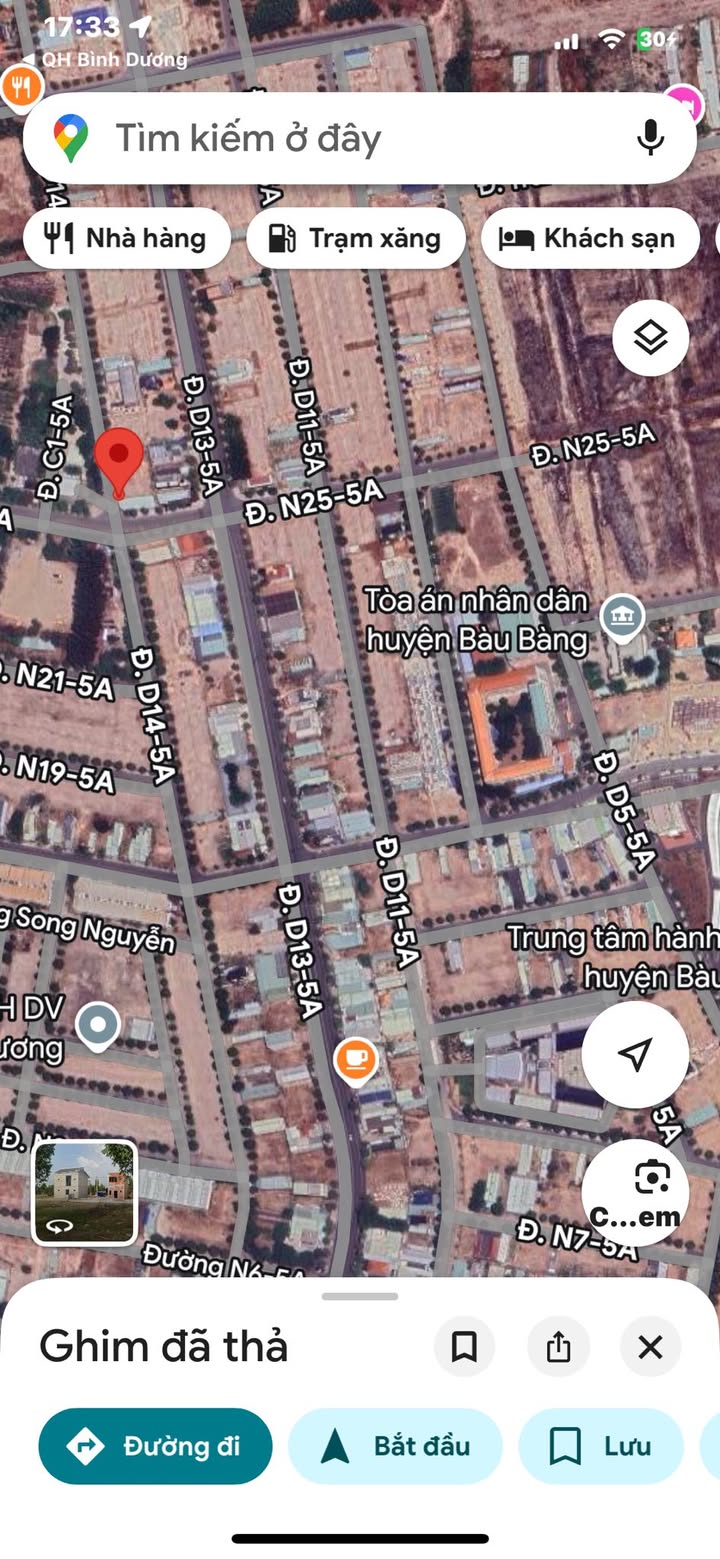 Đất nền Bàu Bàng 150m² giá 1.7 tỷ - Vị trí đắc địa, đầu tư sinh lời!