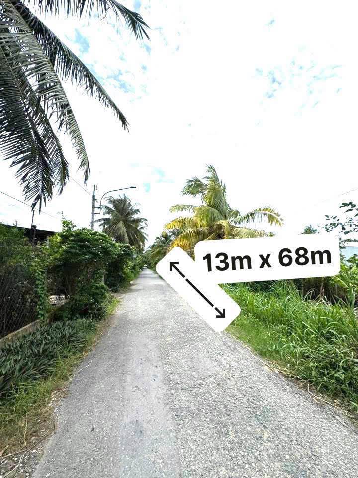 Đất mặt tiền đường Cột Cờ Long Hoà B, TP Mỹ Tho 884m² giá 5.8 tỷ - Cơ hội đầu tư tuyệt vời!