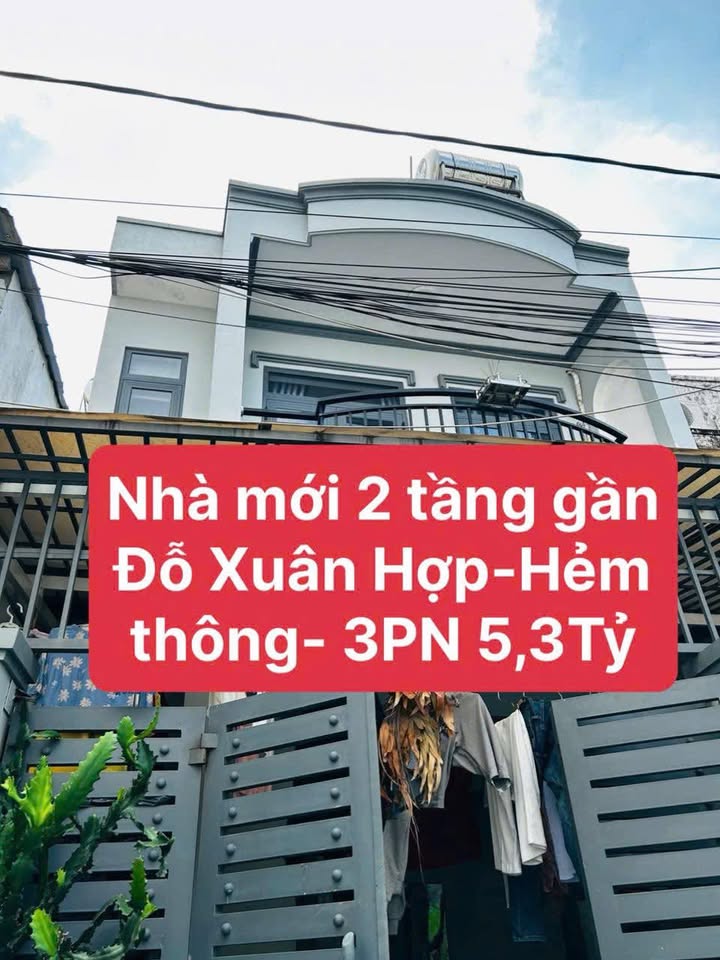 Nhà 2 tầng Đỗ Xuân Hợp, Quận 9, 60m² giá 5.3 tỷ - Sẵn sàng cho gia đình!