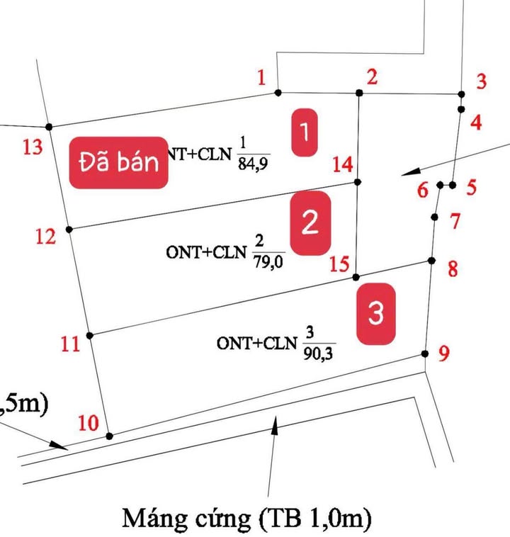Đất nền Tiên Lãng Hải Phòng 90m² giá 1.1 tỷ - Gần chợ huyện tiện lợi!