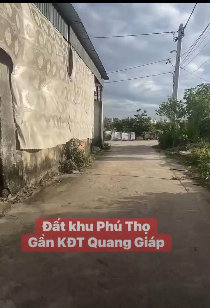 Đất Khu Dân Cư Phú Thọ - Thạch Khôi 61.4m² giá 1 tỷ - Đường rộng ô tô tránh nhau thoải mái!