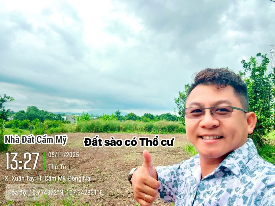 Đất Sào Thổ cư 930m² tại Ngã 4 Sông Ray - Giá chỉ 850 triệu!