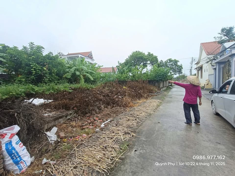 Đất nền Quỳnh Châu Hưng Hà 81m² giá thỏa thuận - Mặt tiền 5m hướng Nam!