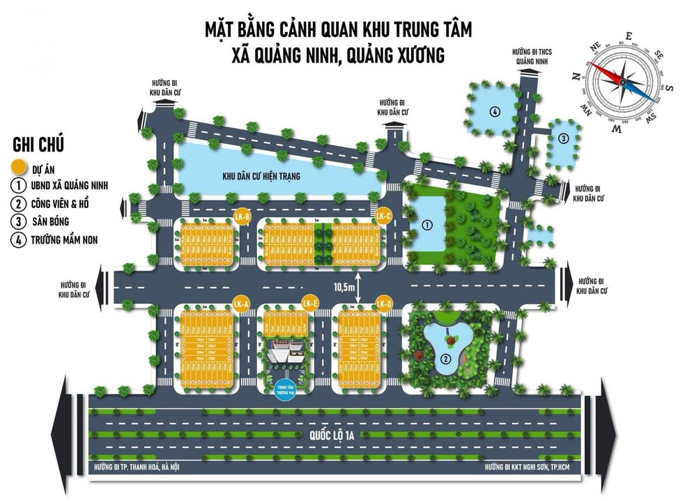 Đất nền 100m² xã Quảng Ninh, huyện Quảng Xương - Cơ hội đầu tư hiếm có!