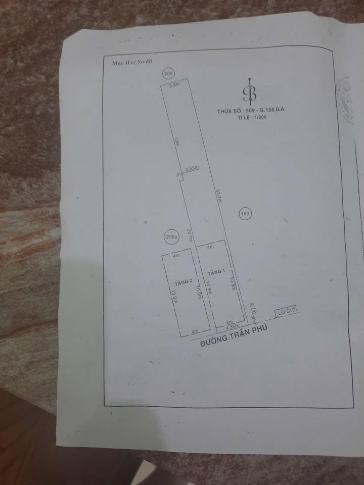 Nhà mặt tiền Trần Phú, Bảo Lộc 152m² giá 6.2 tỷ - Kinh doanh sầm uất!