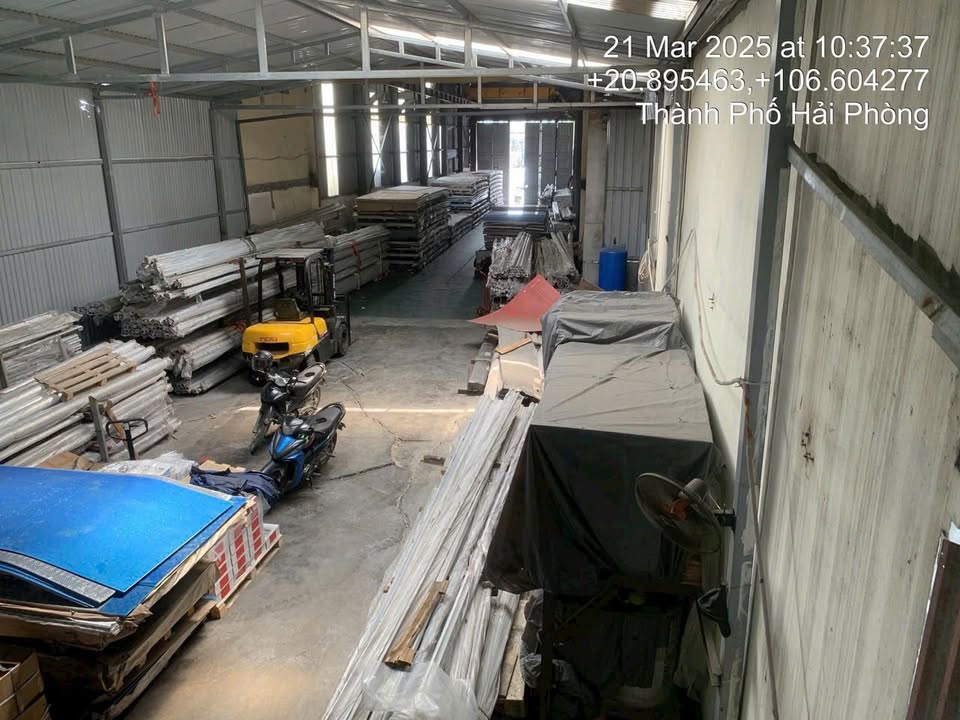 Bán lô đất kho sưởng mặt đường Quốc lộ 10 Quán Toan Hải Phòng 470m² - Kinh doanh thuận tiện!