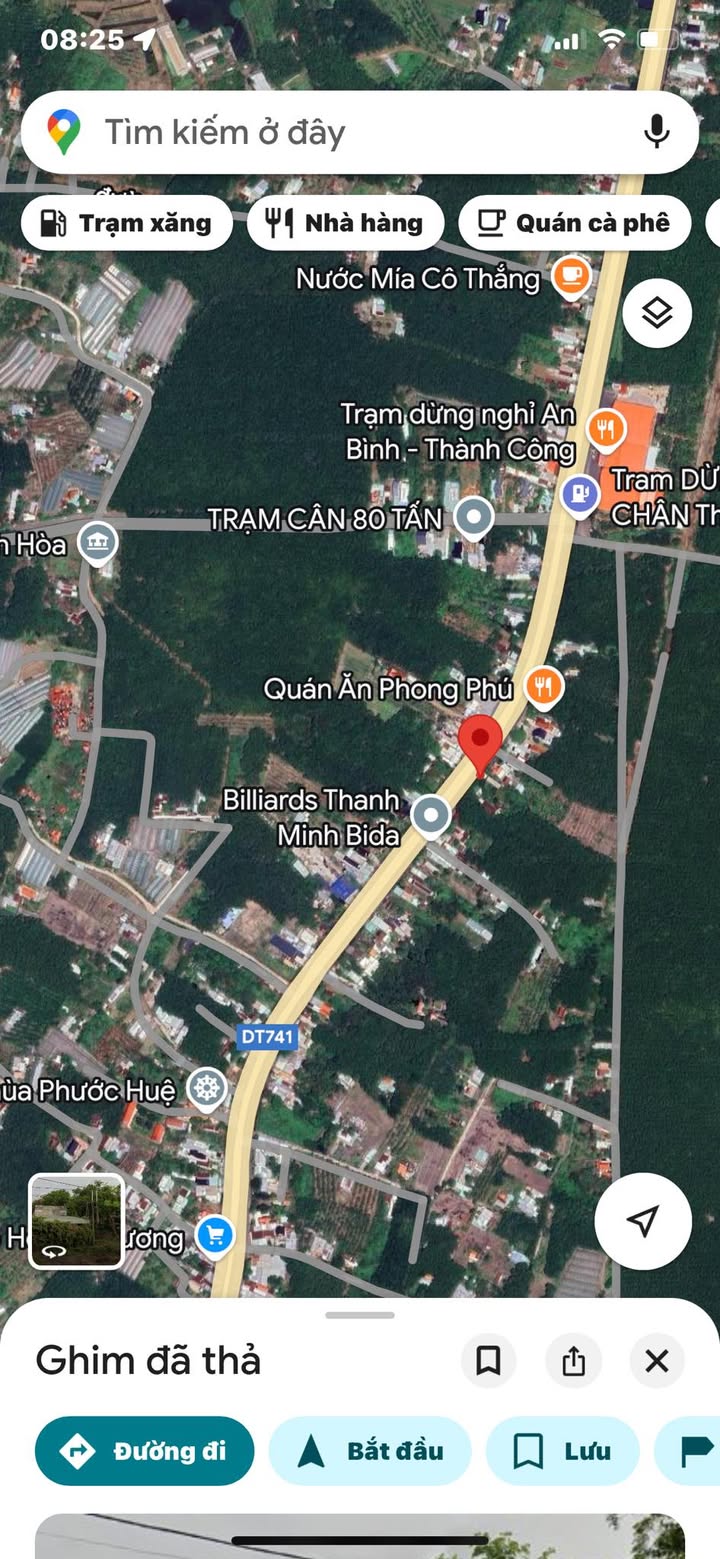 Đất thổ cư An Bình, Phú Giáo 400m² giá 6 tỷ - Mặt tiền đường ĐT 741