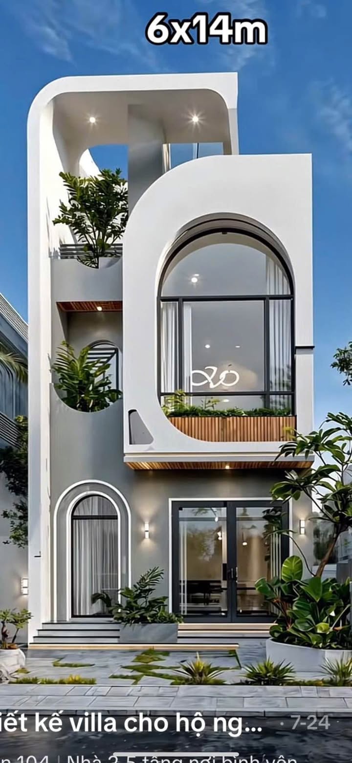 Villa hiện đại 2.5 tầng tại Long Trạch 195m² giá 3.8 tỷ - Thiết kế sang trọng, hoàn thiện 80%!