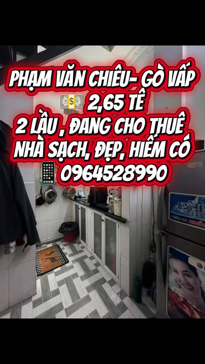 Nhà Gò Vấp 20m² giá 2.65 tỷ - Đầu tư sinh lời ngay lập tức!