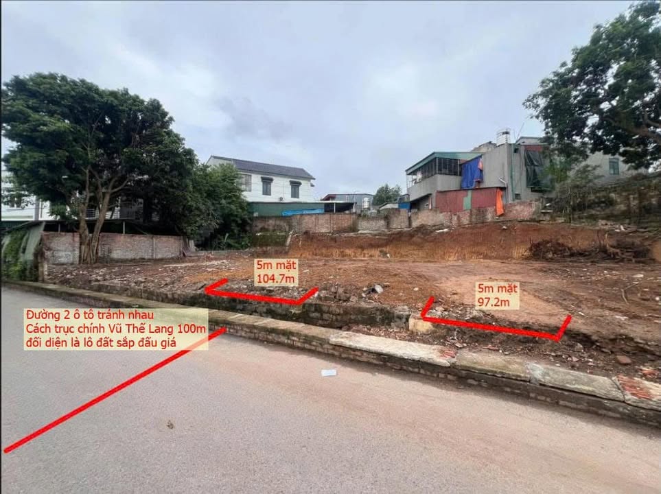 Đất mặt tiền Thanh Miếu, Việt Trì 100m² giá chỉ 3 tỷ - Cơ hội đầu tư cực tốt!