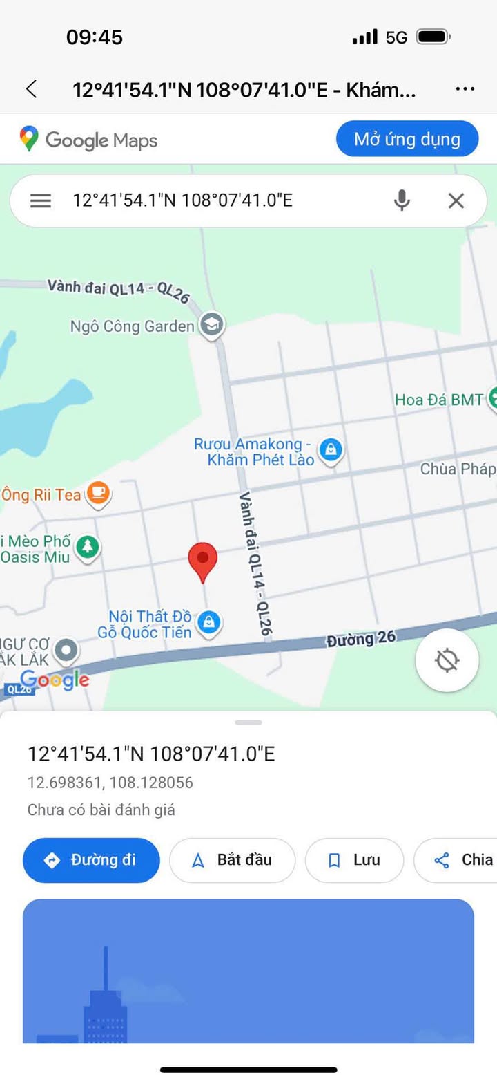 Đất mặt tiền đường Eatu, Tân An, Đắk Lắk 240m² giá 1.69 tỷ - Cơ hội đầu tư tuyệt vời!