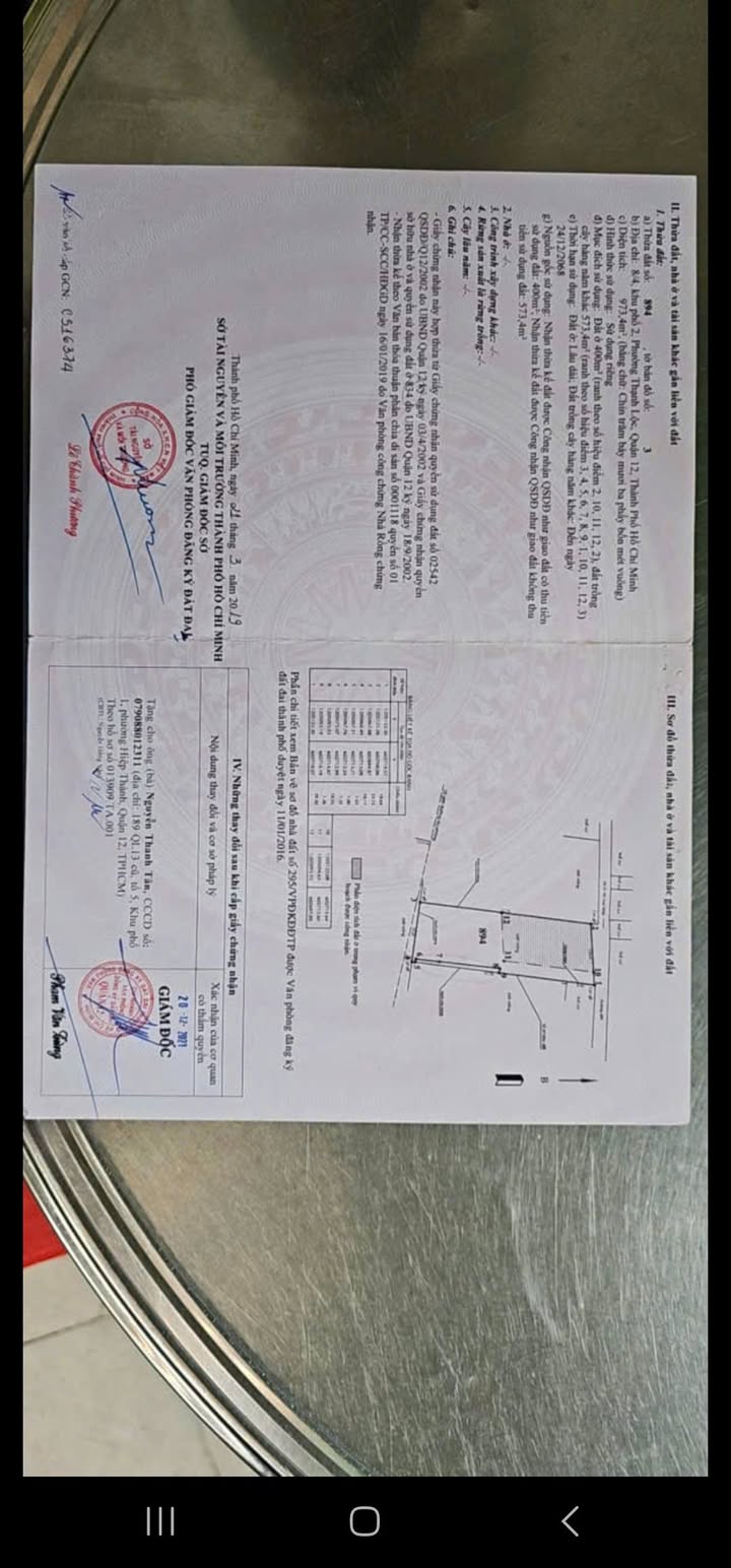 Đất nền Thạnh Lộc, Quận 12, 1000m² giá 8.5 tỷ - Tiềm năng phát triển lớn!