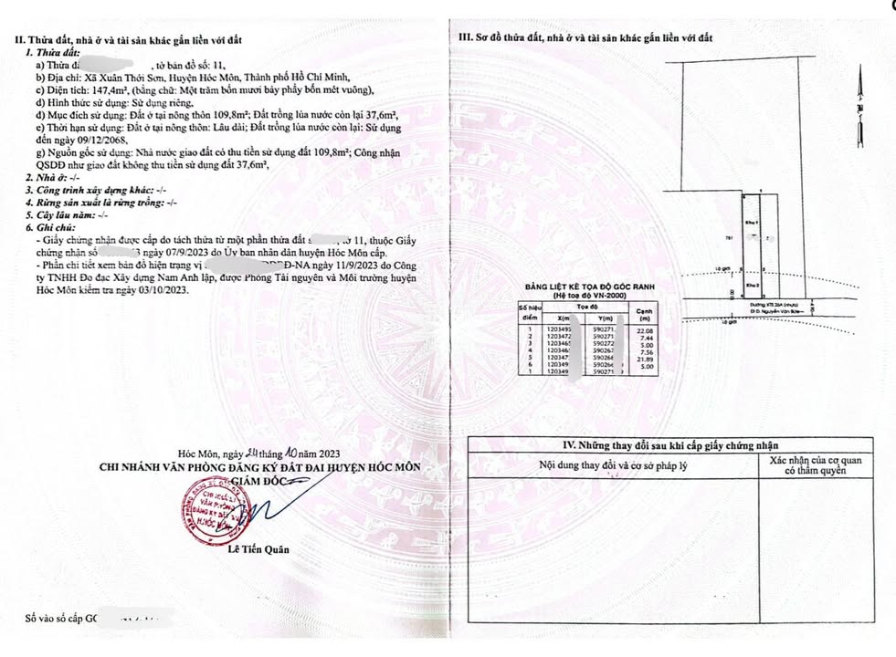 Đất nền mặt tiền đường Xuân Thới Sơn 148m² giá 3.5 tỷ - Đầu tư sinh lời ngay!