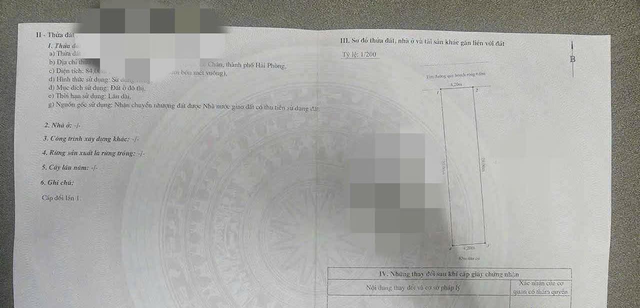 Đất nền Vĩnh Niệm, Lê Chân, Hải Phòng 84m² giá 6.132 tỷ - Gần Vin Marina!