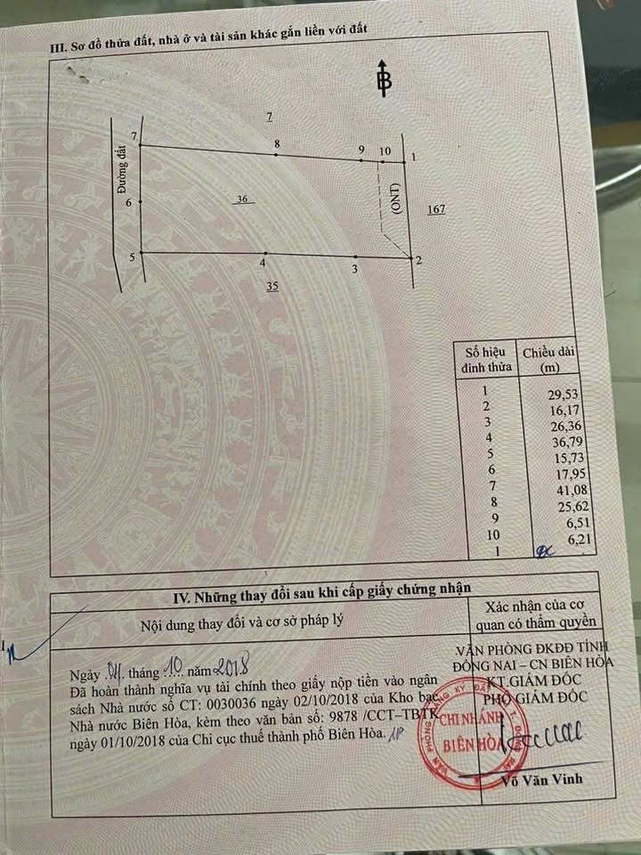 Đất thổ cư 200m² tại Bửu Hòa, Biên Hòa, 2462m² giá 7.5 tỷ - Cần bán gấp!