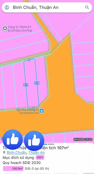 Đất nền An Phú, TP.HCM 107m² giá 3.45 tỷ - Sẵn sàng đầu tư hiệu quả!