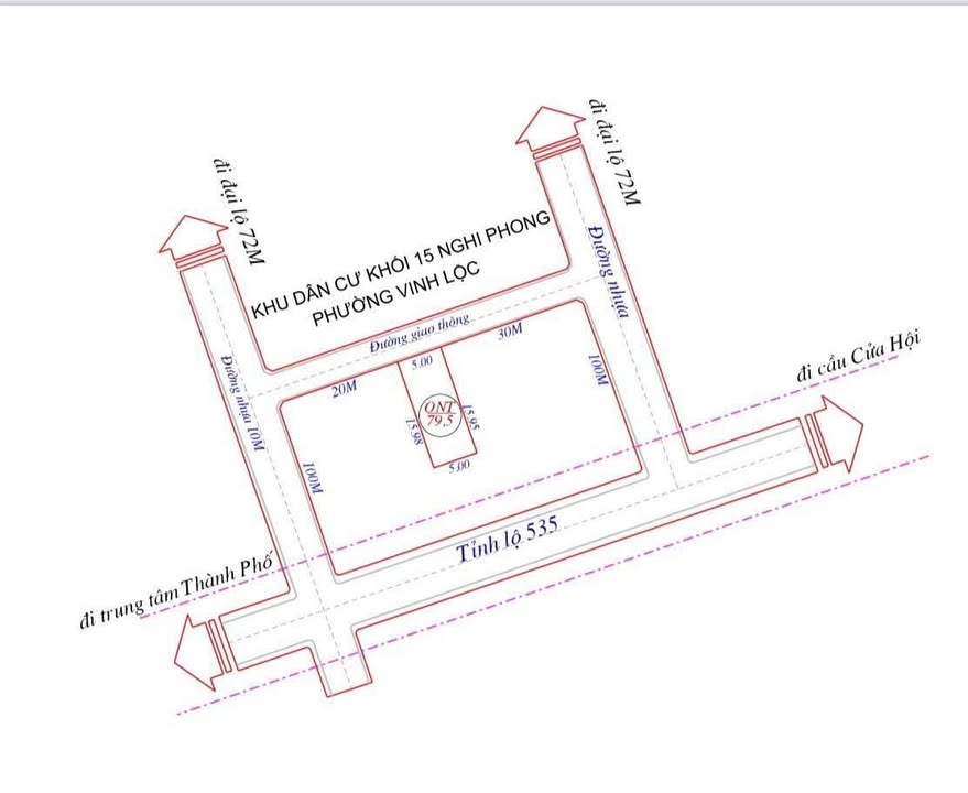 Đất nền Vinh Lộc 79,5m² giá 1,5 tỷ - Tiềm năng tăng giá cao!