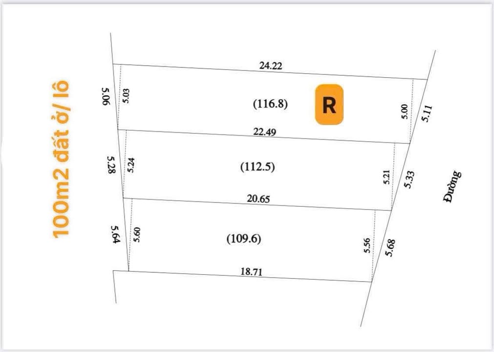Bán đất xóm 8, xã Hưng Đạo, huyện Hưng Nguyên - Diện tích 109,6m², giá chỉ 2,72 tỷ!